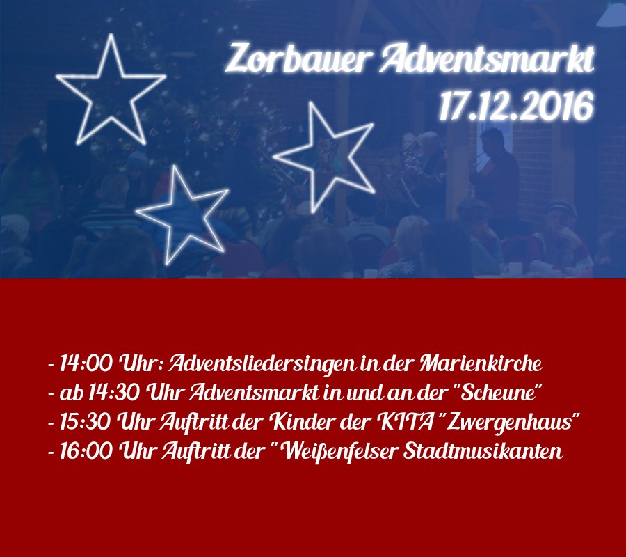 Zorbauer Adventsmarkt